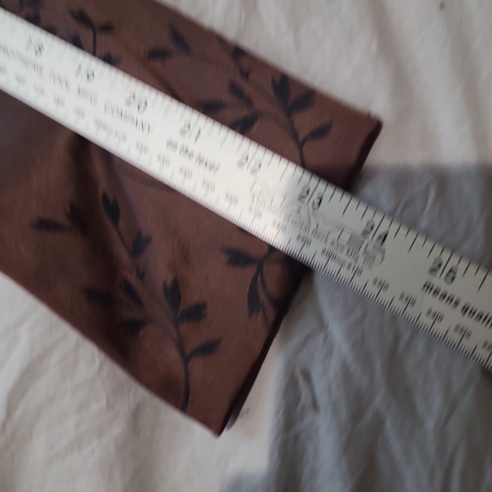 Vintage Brown Satiny Embroided Evening Jacket Blazer Women SZ Small - Picture 9 of 11